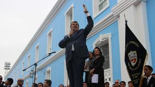 Alan García inauguró obras en emblemático colegio de Trujillo