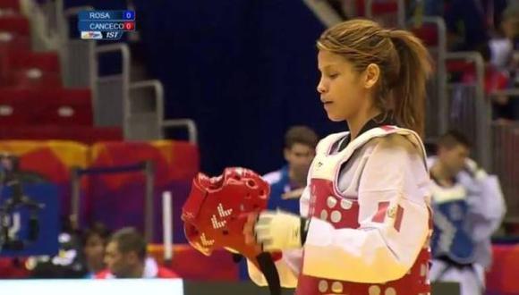 Julissa Diez Canseco logró quinto lugar en mundial de taekwondo