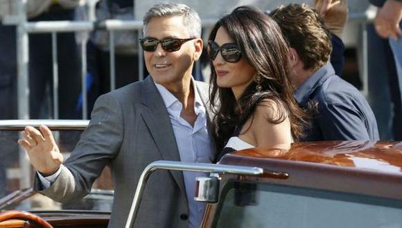George Clooney y la abogada Ala Alamuddin ya son esposos