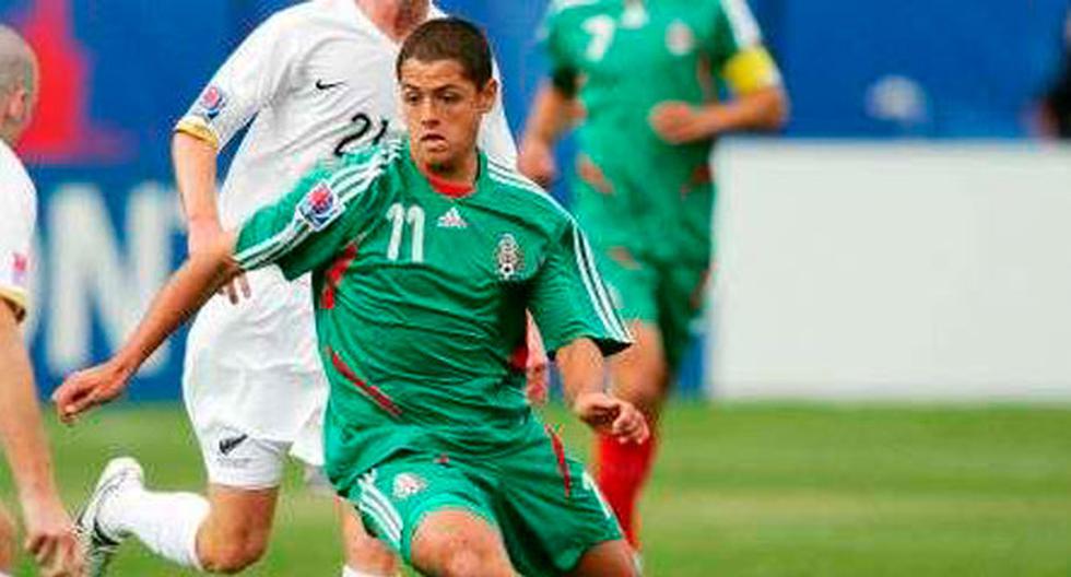 \"Chicharito\" fue titular y seleccionado mexicano en el Mundial Sub 20 en Canadá. (Foto: Difusión)