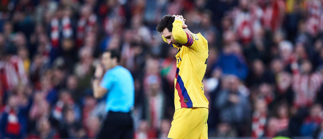 Con Messi y Griezmann, el lamento de los jugadores del Barcelona tras caer en la Copa del Rey