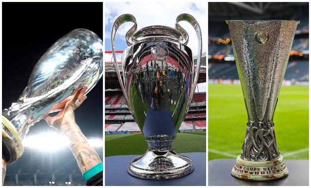 UEFA definió fechas y sedes para las definiciones de la Champions League, Europa League y Supercopa | Foto: AP/EFE/AFP