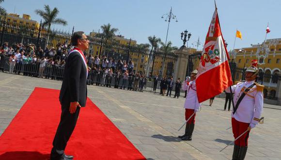 Vizcarra no tiene que morir en la duda de ser o no ser presidente, de ser o no ser jefe del Estado. (Foto: Presidencia Perú)