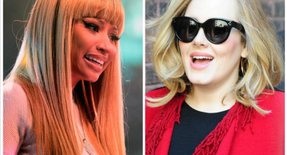 Nicki Minaj reacciona tras divertido karaoke de Adele (Foto: Getty Images)