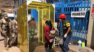 Coronavirus en Perú: instalan cámaras de desinfección en mercados de Cusco