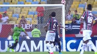 Más esquinado imposible: espectacular gol de joven del Fluminense por Sudamericana