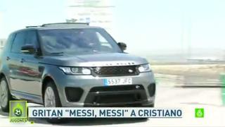 Cristiano Ronaldo ahora debe soportar gritos "¡Messi, Messi!"