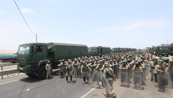 Comando Conjunto de las Fuerzas Armadas continuará trabajando tras declaratoria de emergencia. (Foto: Ministerio de Defensa)