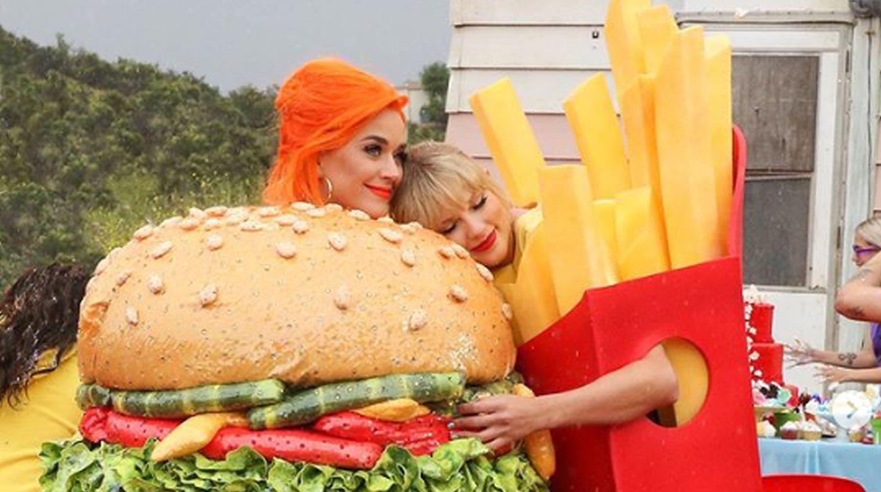 Taylor Swift y Katy Perry salen juntas en el videoclip de la canción "You Need To Calm Down". (Foto: Instagram)