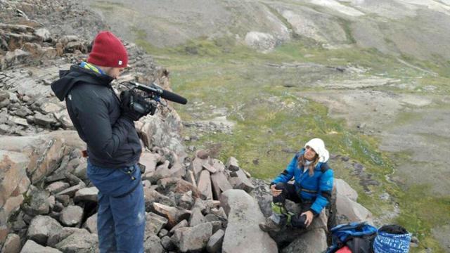 Un grupo de periodistas y excursionistas  del programa “Cultura Entretenida” de la Televisión Nacional de Chile (TVN), llegó hasta la quebrada Carhuasuanta, situada en el nevado Mismi, en la provincia arequipeña de Caylloma, para conocer el origen del río Amazonas, el  más caudaloso del mundo (Foto: Ernesto Manrique)