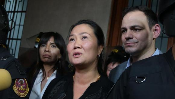 Keiko Fujimori cumple prisión preventiva al ser investigada por los delitos de lavado de activos y organización criminal en el marco del Caso Odebrecht (Foto: GEC)