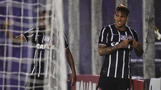 Corinthians ganó 2-1 a Danubio con gol de Paolo Guerrero