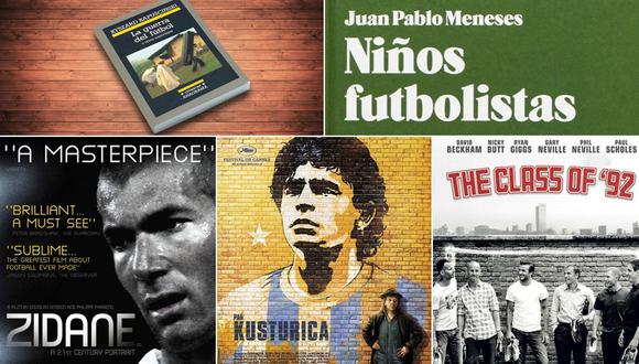 Nuestro Top 10 de películas y libros sobre fútbol antes del Perú vs. Colombia. (Fotos: Internet)