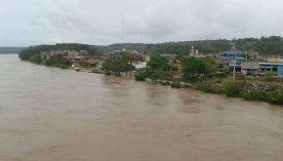 Loreto: río Huallaga se desborda en zonas bajas de Alto Amazonas