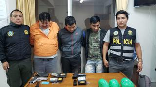 La Libertad: policías detenidos transportaban droga de la sierra a Trujillo