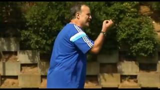 Mira el entrenamiento 'militar' de Marcelo Bielsa en Marsella