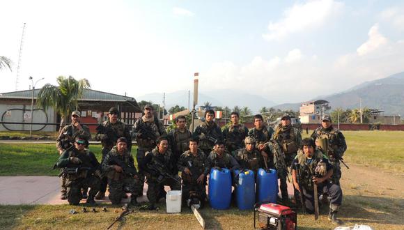 Vraem: Fuerzas Armadas y PNP hallan narco pistas, armamento y medicinas (Foto: CC.FF.AA)