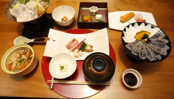 Comida tradicional japonesa •