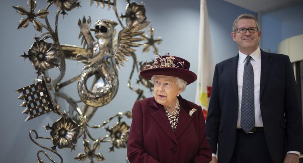 El 25 de febrero del 2020, la reina Isabel II visitó la sede del MI5 en el centro de Londres y tuvo a Andrew Parker como su anfitrión. (Foto: Getty Images)