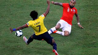 Chile venció 2-1 a Ecuador y clasificó a cuartos de final de la Copa América 2019