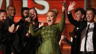 Grammy: Adele ganó Álbum del año y le dedicó trofeo a Beyoncé