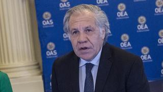 Secretario general de la OEA, Luis Almagro, visitará Perú del 30 de noviembre al 1 de diciembre