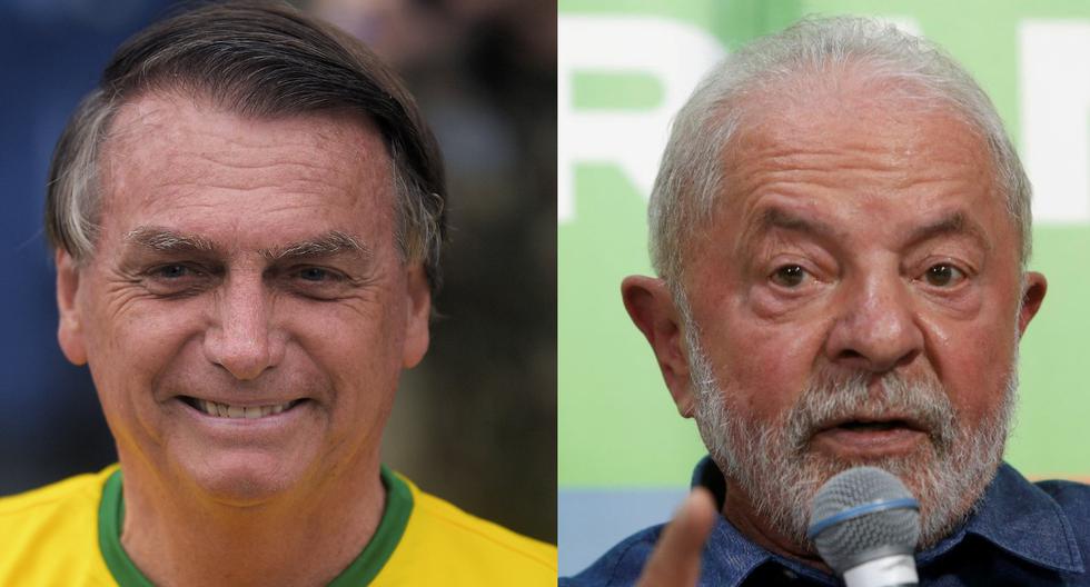 Lula da Silva (izquierda) y Jair Bolsonaro se disputan la Presidencia de Brasil en las elecciones de este domingo 2 de octubre del 2022. (Fotos: AFP).