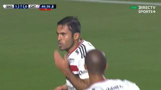 Gol de Sao Paulo: Éder anotó de penal el 2-0 sobre U. Católica en la Sudamericana | VIDEO