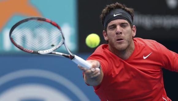 Del Potro asegura su primera final del año en Sidney