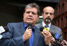 Alan García expresó su voluntad de asistir a la comisión Lava Jato