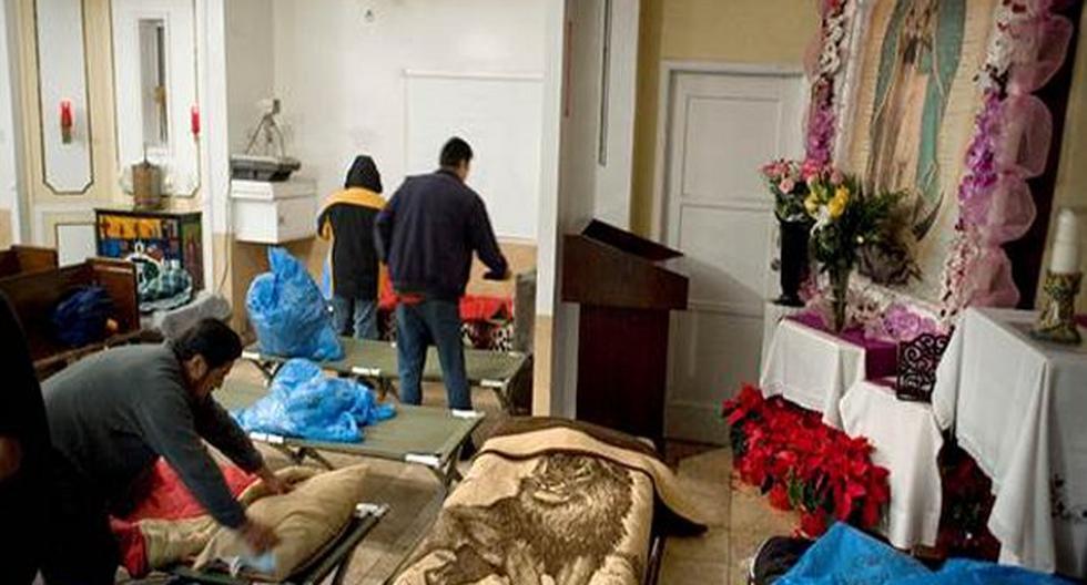 El albergue es parte del Guadalupe Project Homeless. (Foto: El Universal)