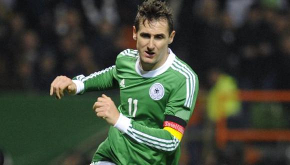 Miroslav Klose promete llegar "al cien por ciento" al Mundial