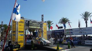 Así celebró Sebastien Ogier su bicampeonato mundial de rally