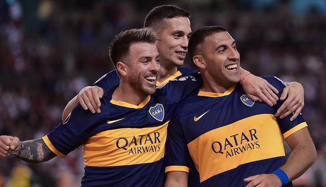 Boca Juniors ya tiene casi lista la oncena titular que saltará a La Bombonera por la clasificación. (Foto: AFP)