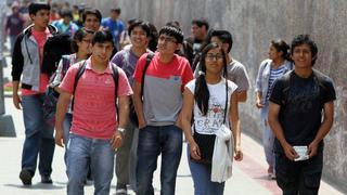 Casi 1,5 millones de jóvenes peruanos ni estudian ni trabajan
