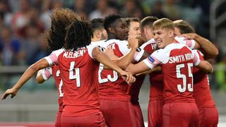 Arsenal goleó 3-0 al Qarabag por la Europa League | VIDEO