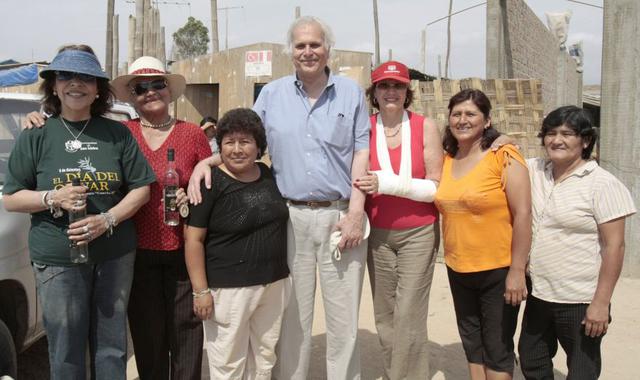 Gladys Zender y su esposo, el empresario Antonio Meier. (Fotos: archivo El Comercio)