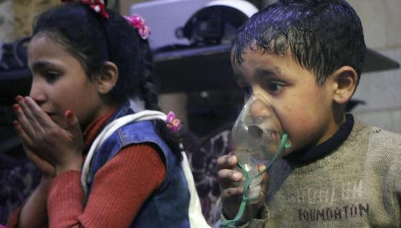 Siria: Lo que se sabe del presunto ataque químico en Duma. (AP).