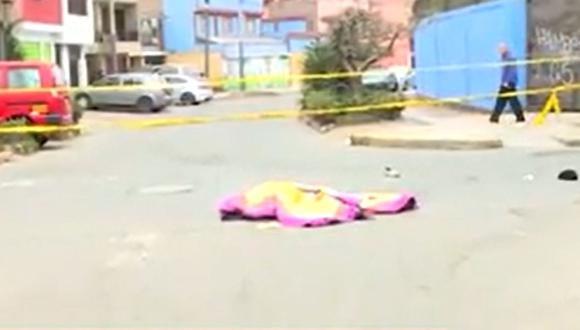 Una persona fue asesinada en el Callao tras resistirse a un intento de robo | Captura de video / América Noticias