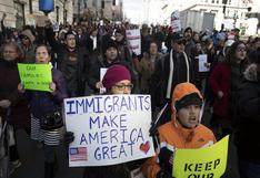 USA: protestas en la Casa Blanca en el "Día sin inmigrantes"