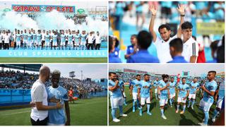 Sporting Cristal en la ‘Tarde Celeste’: reconocimiento a Lobatón, el aplauso a Cazulo y las primeras imágenes de Corozo
