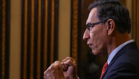 “Ni la pandemia ni los cálculos políticos ni los intereses subalternos pueden impedir el derecho del pueblo de tener una representación política decente y un sistema democrático sólido”, aseguró Martín Vizcarra. (Foto: Presidencia de la República)