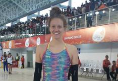 Bronce para la peruana Mckenna Debever en natación de los Juegos Suramericanos