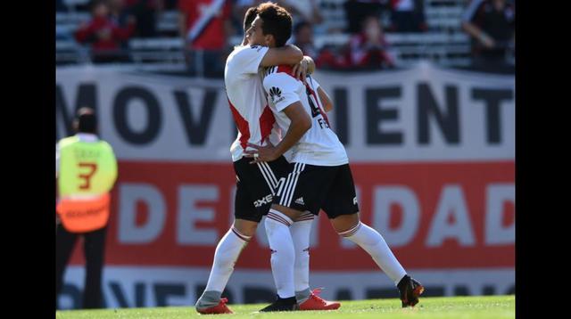 River Plate ganó 1-0 a Aldosivi con golazo del juvenil Cristian Ferreira por la Superliga argentina | VIDEO. (Foto: AFP)
