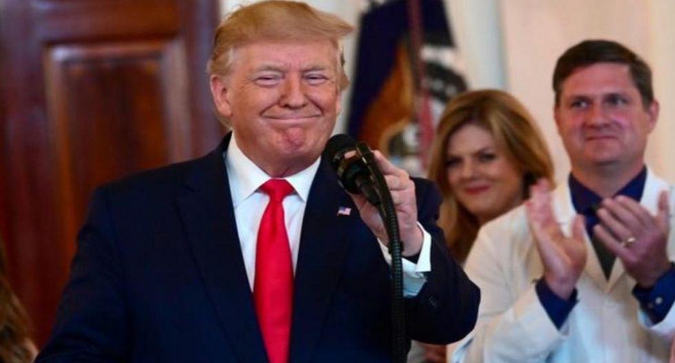 Donald Trump, presidente de Estados Unidos. (Agencias)