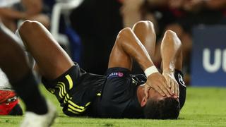 Cristiano Ronaldo y su llanto tras ser expulsado en el Juventus vs. Valencia por Champions League