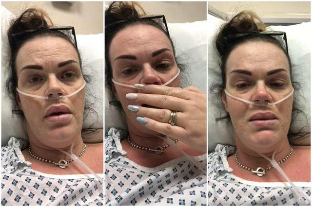 Esta es la historia de Karen Mannerin, una paciente de coronavirus con 26 semanas de gestación (Foto: Facebook)