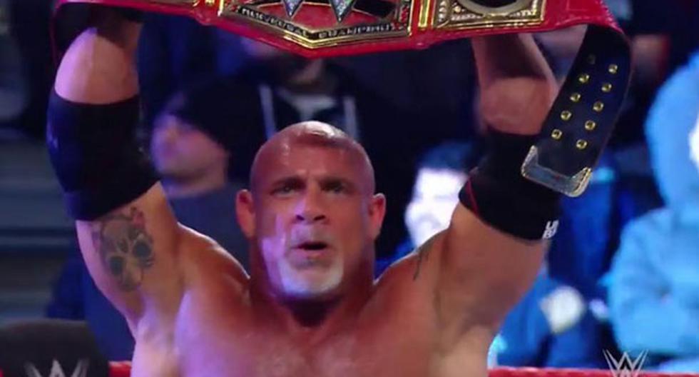 Goldberg es nuevo campeón de Raw tras vencer a Kevin Owens | Foto: Captura