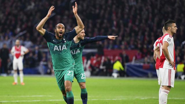 Lucas Moura celebra su segundo gol, pero aún no ha concluido su hazaña. (Foto: EFE)