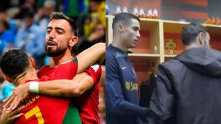 Bruno Fernandes, el crack del controversial saludo a Cristiano que ahora lo abraza en Qatar 2022